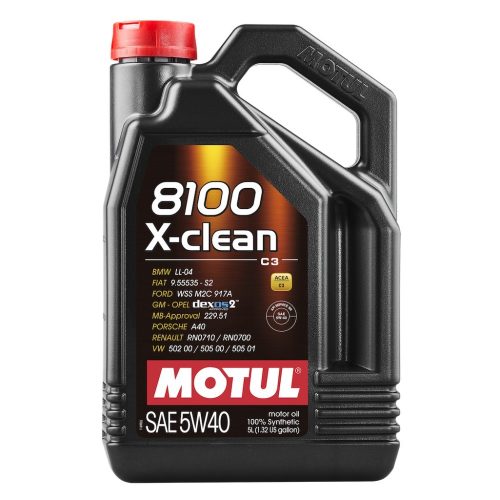 MOTUL 8100 X-clean 5W-40 5L