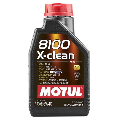 MOTUL 8100 X-clean 5W-40 1L