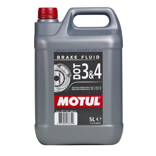 MOTUL DOT 3 & DOT 4 Brake Fluid  5l