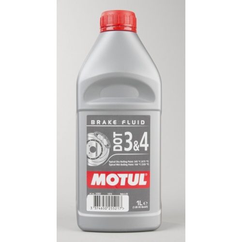 MOTUL DOT 3 & DOT 4 Brake Fluid  1l