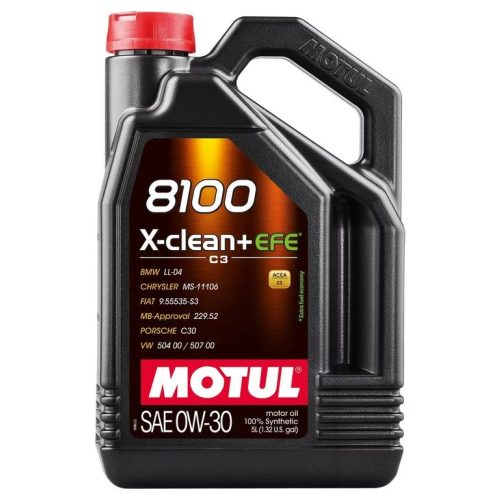 MOTUL 8100 X-clean + EFE 0W-30 5L