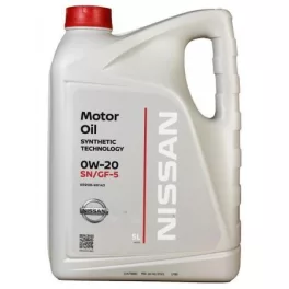 NISSAN MOTOR OIL 0W-20 SP/GF-6A 5L