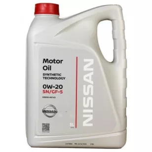 NISSAN MOTOR OIL 0W-20 SP/GF-6A 5L