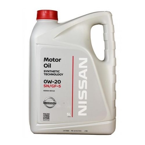 NISSAN MOTOR OIL ST 0W-20 SP/GF-6A 5L