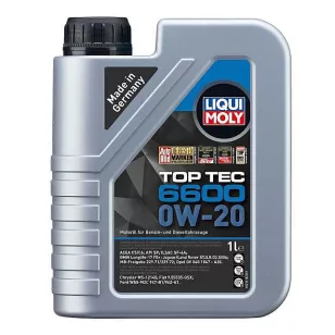Liqui Moly Top Tec 6600 0W-20 motorolaj 1l