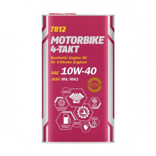 MANNOL 7812 4T MOTORBIKE 10W-40 4L