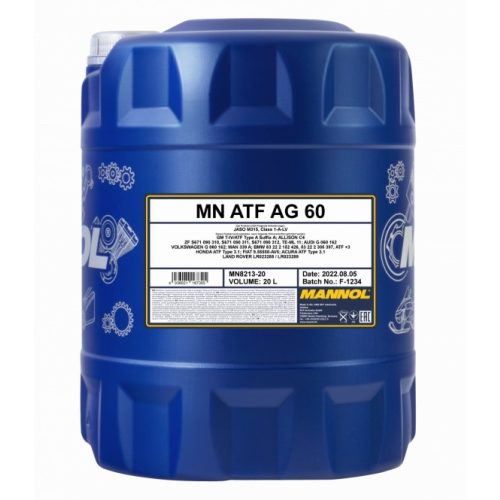 MANNOL ATF AG60 20 LITERES