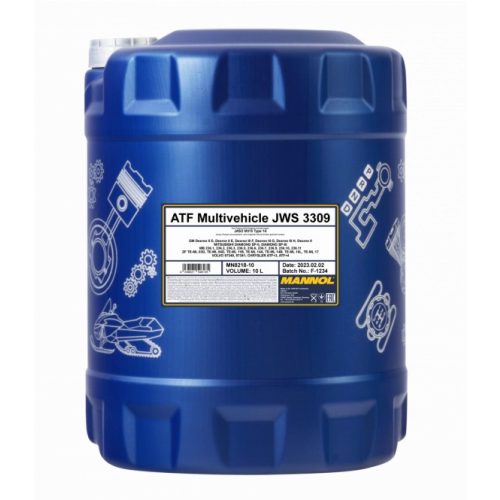 MANNOL 8218 ATF MULTIVEHICLE 10L JWS3309