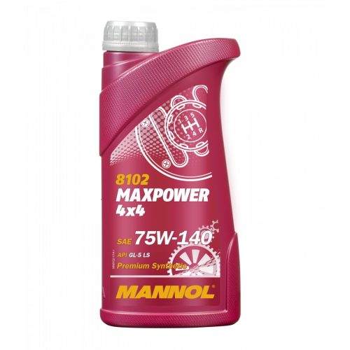 MANNOL 8102 MAXPOWER 4X4 75W-140 GL5 1L