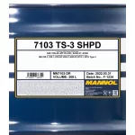 MANNOL SHPD TS-3 10W-40 208 Liter