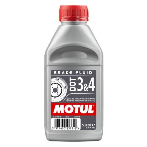 MOTUL DOT 3 & DOT 4 Brake Fluid  0,5l