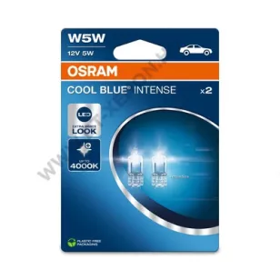 12V 5W W5W Cool Blue Intense Next Gen.