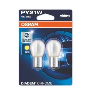 12V 21W BAU15S PY21W Diadem Chrome