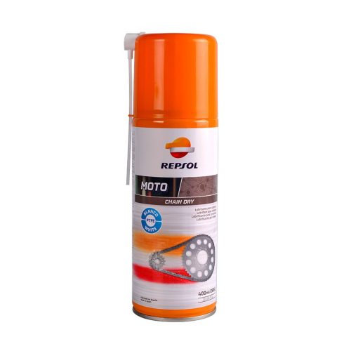 REPSOL MOTO CHAIN DRY WHITE 400 ML