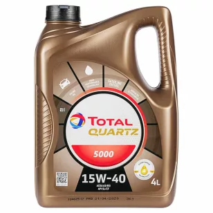 TOTAL QUARTZ 5000 15W-40 4L