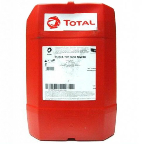 TOTAL RUBIA TIR 8600 10W40 20LITER