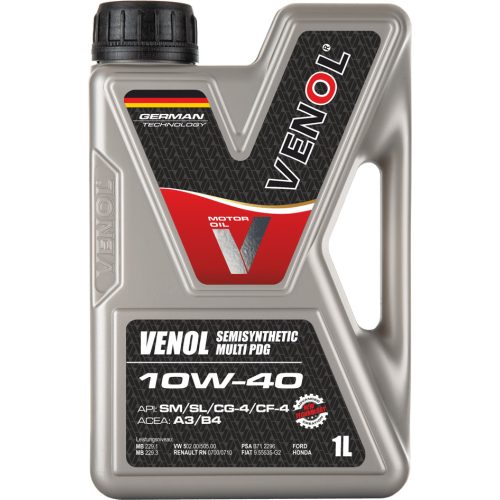 VENOL SEMISYN. MULTI PDG 10W40 1L