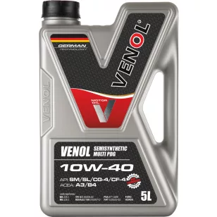 VENOL SEMISYN. MULTI PDG 10W40 5L