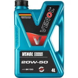 VENOL STANDARD ECONOMIC SF CD 20W50     4L