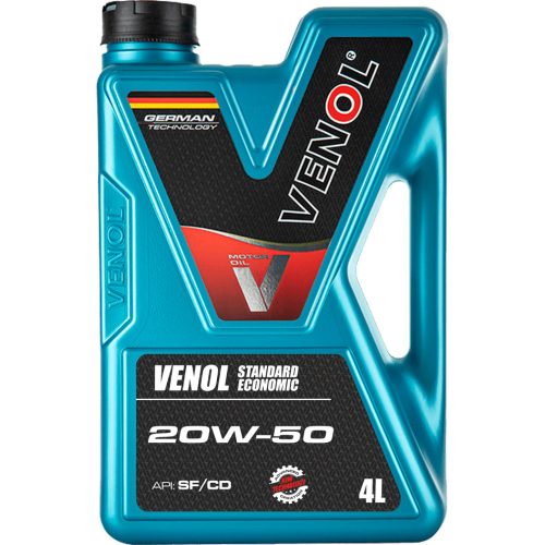 VENOL STANDARD ECONOMIC SF CD 20W50     4L