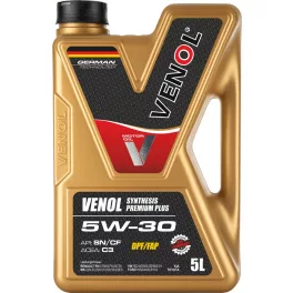 VENOL SYNT.PREMIUM PLUS 5W30 C3 5L