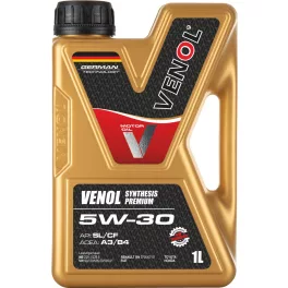 VENOL SYNTHESIS PREMIUM SL CF 5W30   1L
