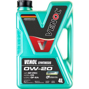VENOL SYNT. 0W20 SP C5 GF 6A 4L