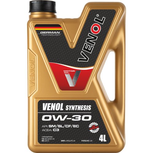 VENOL SYNT. 0W30 C3 VW 504/507 4L