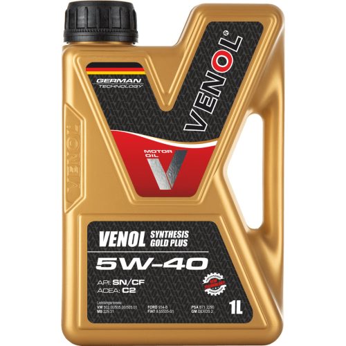 VENOL SYNT. GOLD PLUS 5W40 C2 1L