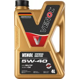 VENOL SYNT. GOLD PLUS 5W40 C2 4L