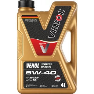 VENOL SYNT. GOLD PLUS 5W40 C2 4L