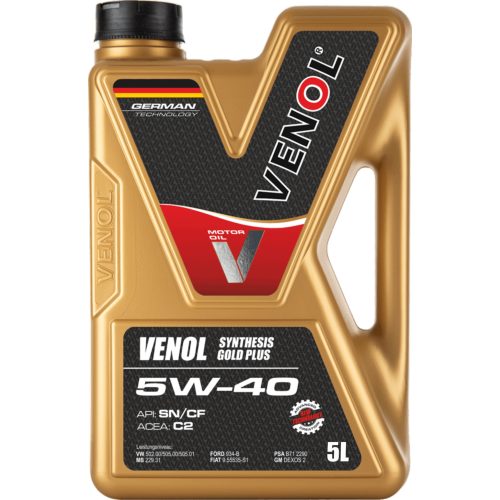 VENOL SYNT. GOLD PLUS 5W40 C2 5L