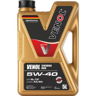 VENOL SYNTHESIS GOLD SL CF 5W40 5L