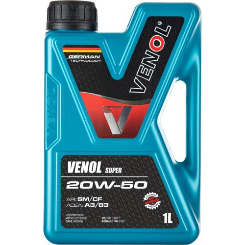 VENOL SUPER SM CF 20W50     1L