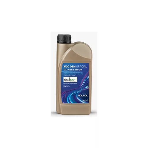 OPEL WOC OEM OFFICIAL DX1 GEN3 5W-30 1L