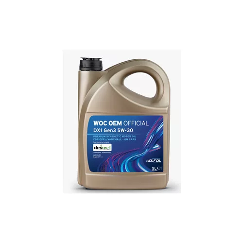 OPEL WOC OEM OFFICIAL DX1 GEN3 5W-30 5L