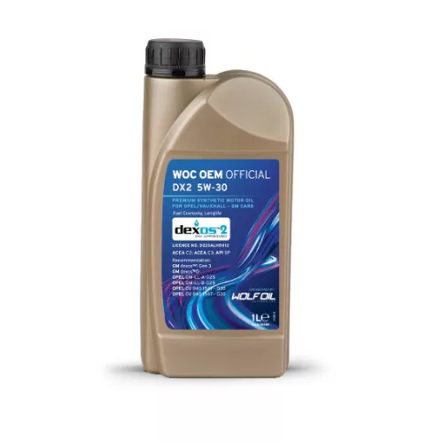 OPEL WOC OEM OFFICIAL DX2 5W-30 1L