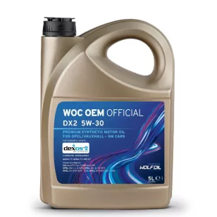 OPEL WOC OEM OFFICIAL DX2 5W-30 5L